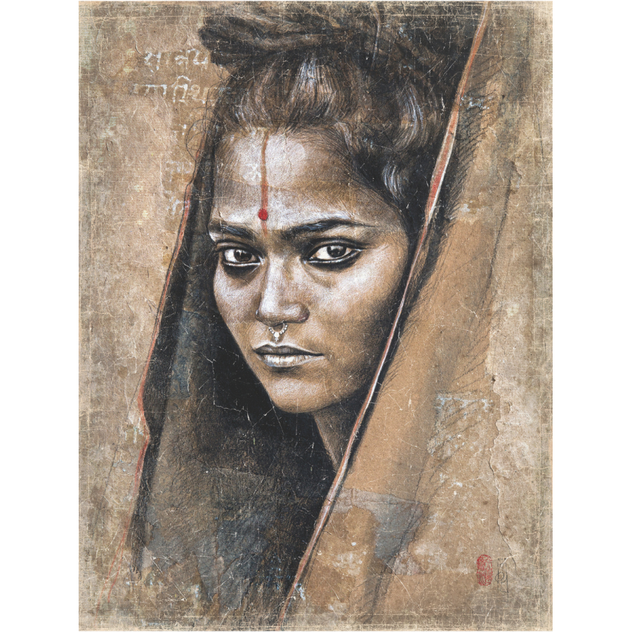 SHREE DHANA LAKSHMEE (90x120CM)